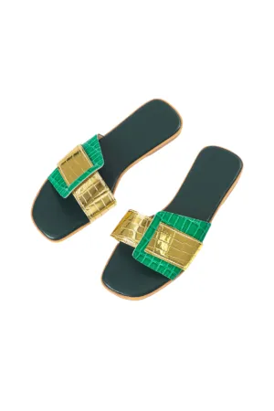 Lindsay - Square Toe Design Woman's Slippers