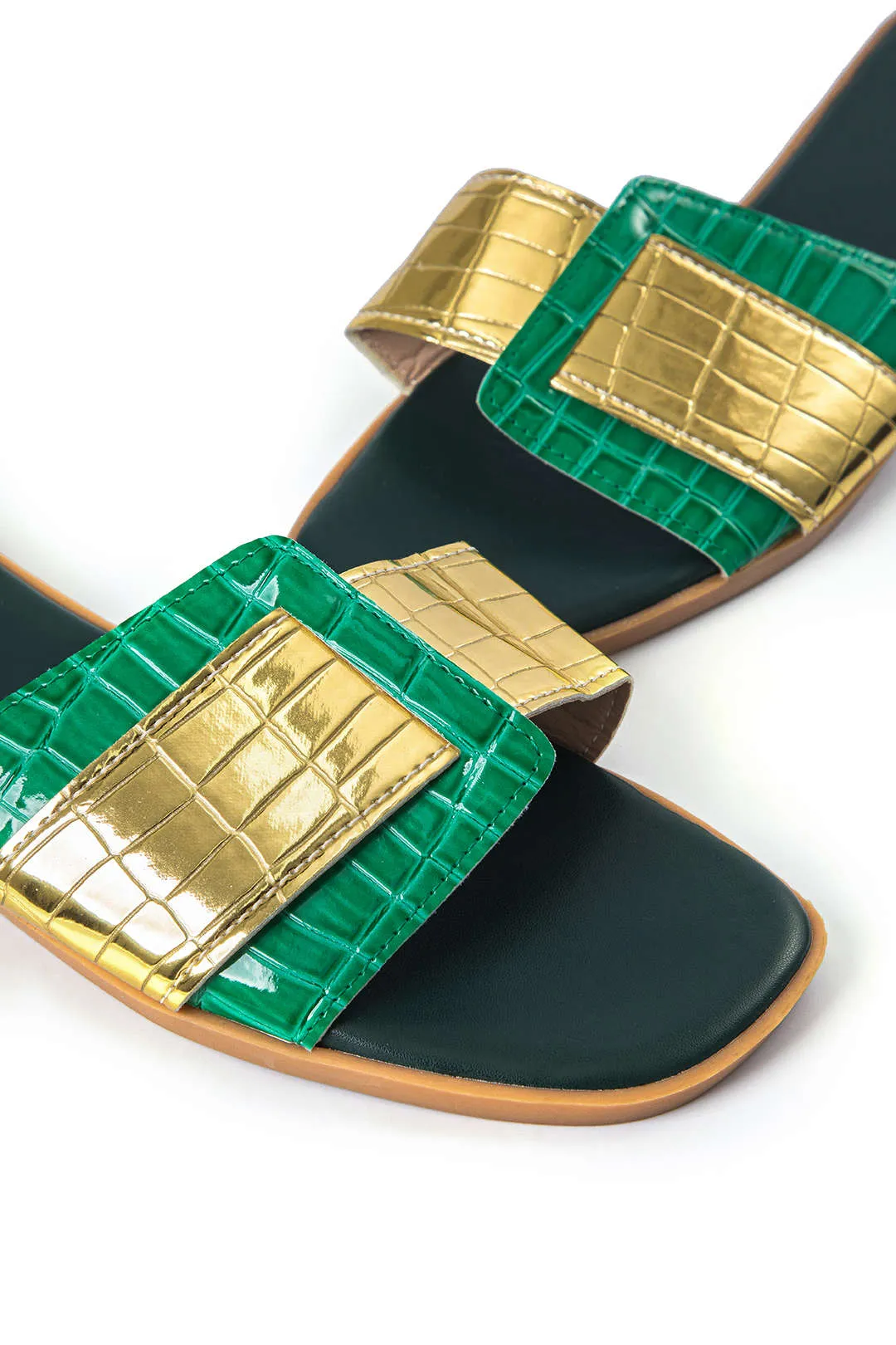 Lindsay - Square Toe Design Woman's Slippers