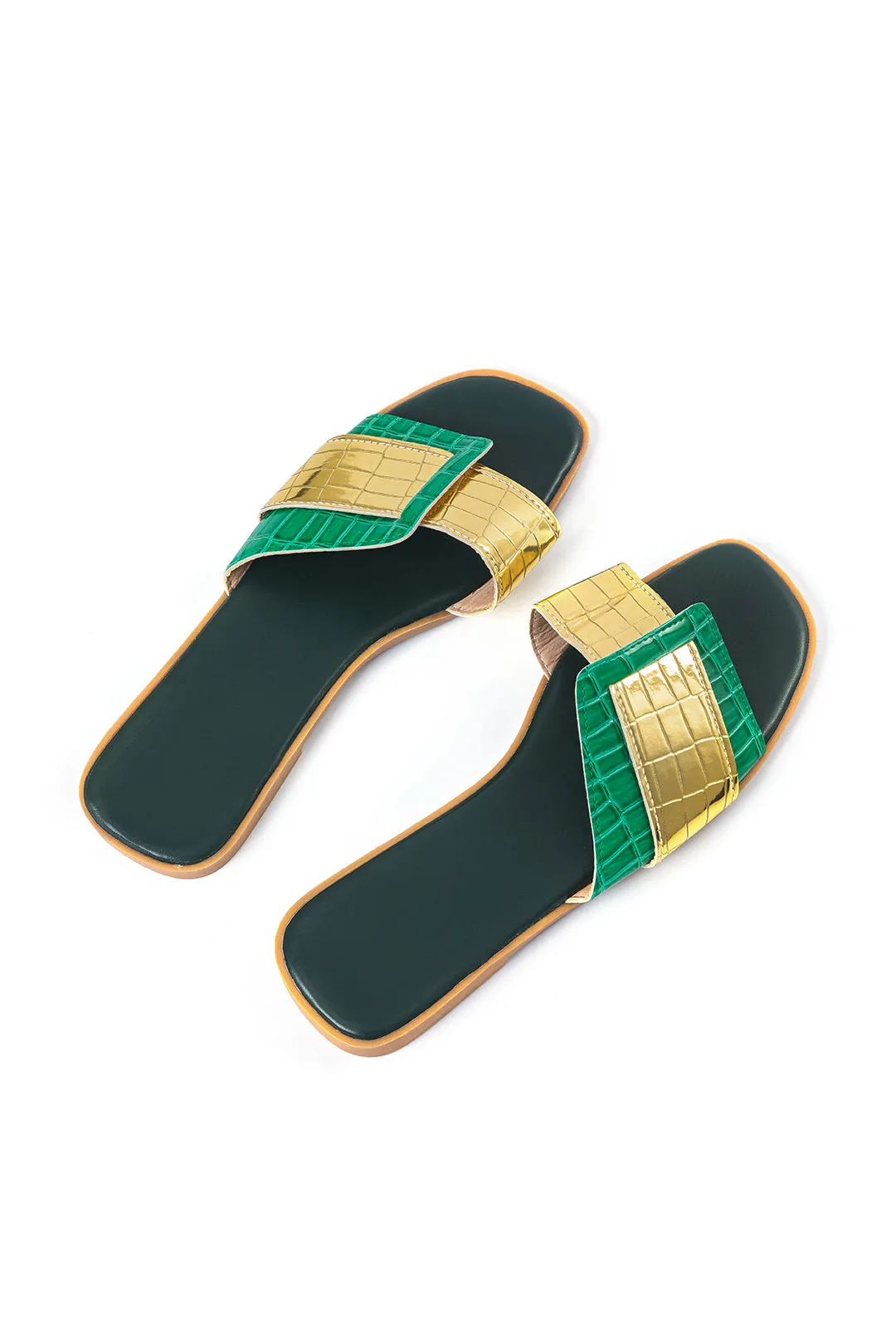 Lindsay - Square Toe Design Woman's Slippers