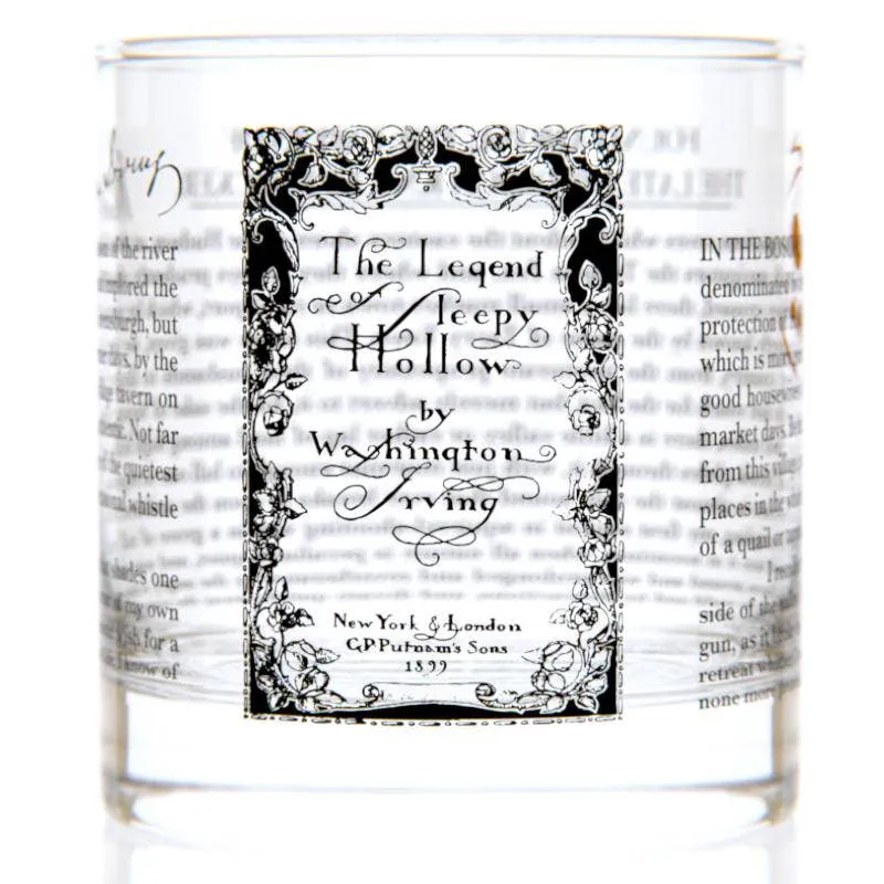 Literary Tumbler/Rocks Glass/Lowball, multiple styles