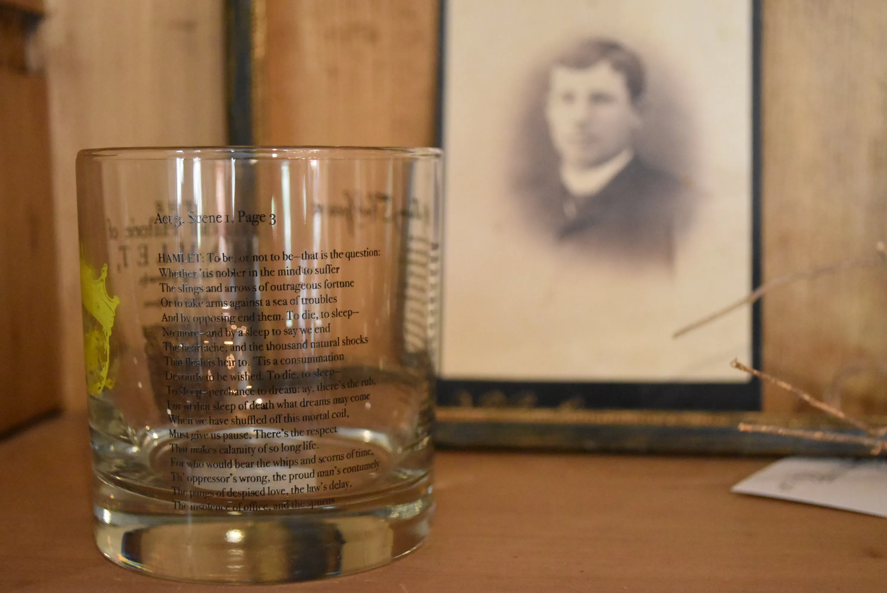 Literary Tumbler/Rocks Glass/Lowball, multiple styles