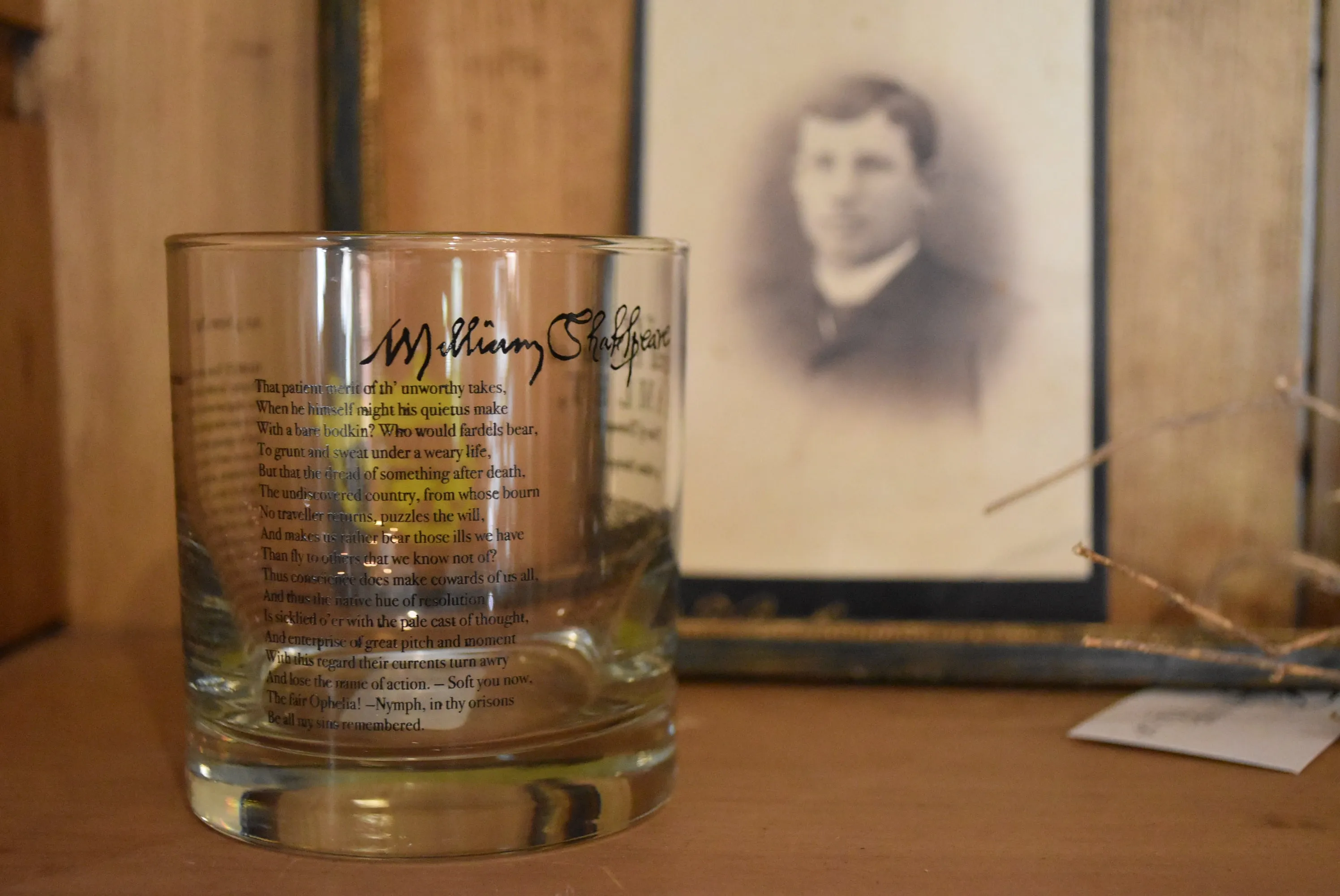 Literary Tumbler/Rocks Glass/Lowball, multiple styles
