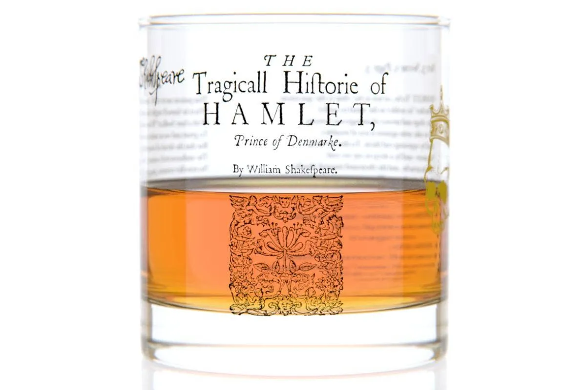 Literary Tumbler/Rocks Glass/Lowball, multiple styles