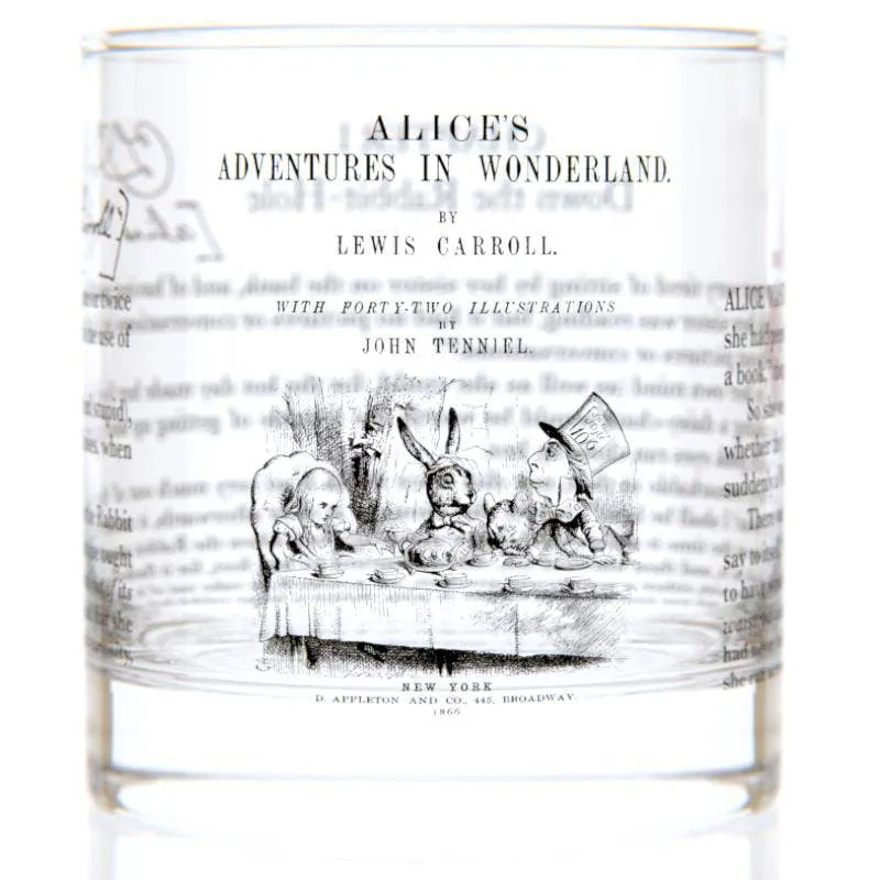 Literary Tumbler/Rocks Glass/Lowball, multiple styles