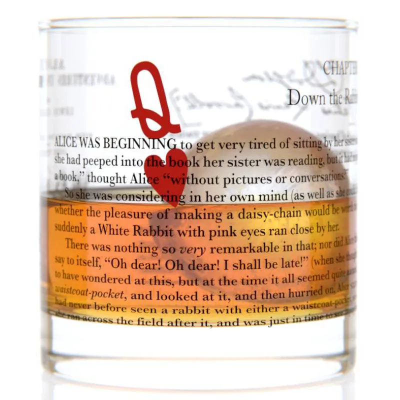 Literary Tumbler/Rocks Glass/Lowball, multiple styles
