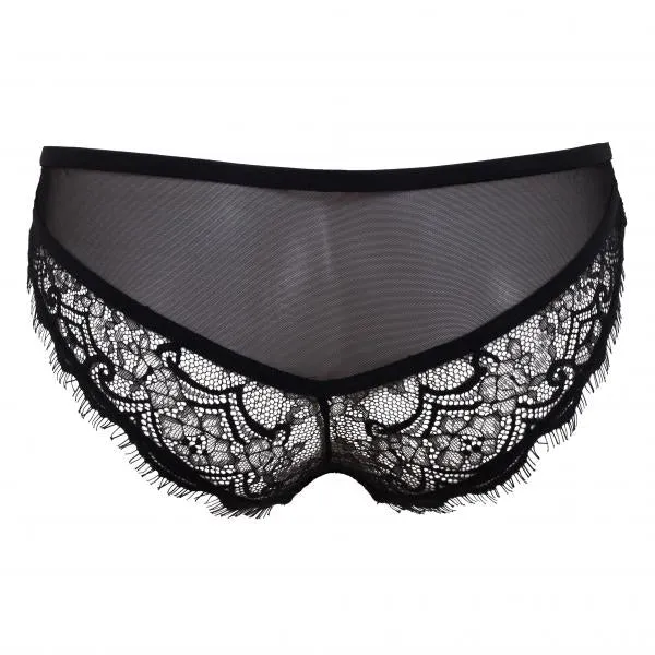 Liya Harness Thong - Rose Dust/Black -
