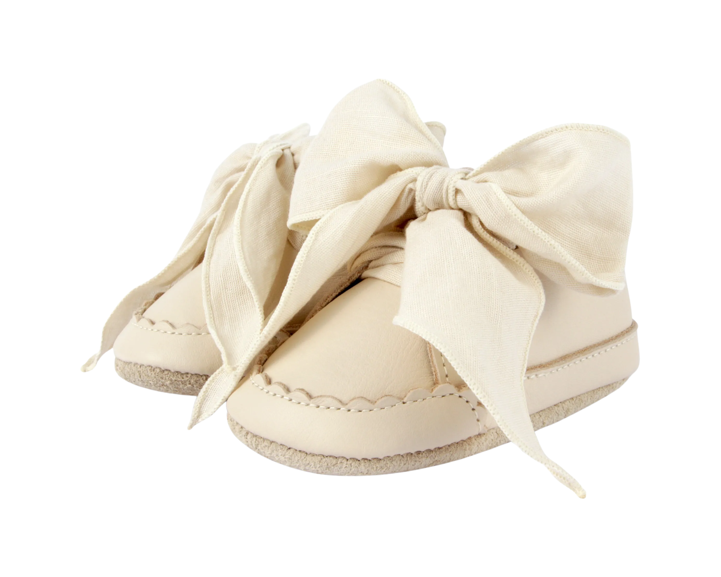 Lonny Sneakers | Cream Leather
