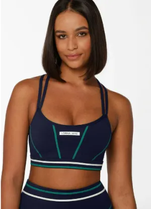 Lorna Jane Home Run Sports Bra - French Navy