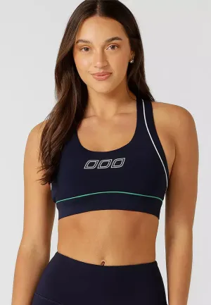 Lorna Jane Relay Iconic Sports Bra - French Navy