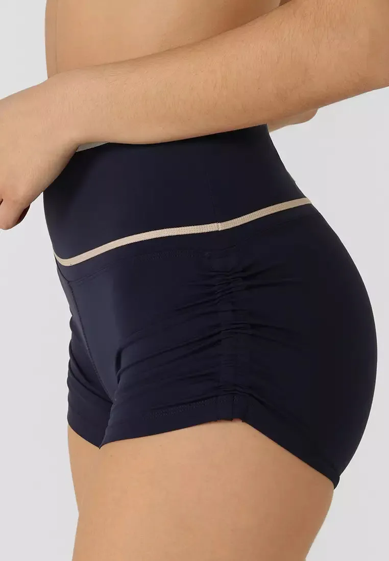 Lorna Jane Sunrise Circuit 12cm Bike Shorts - French Navy