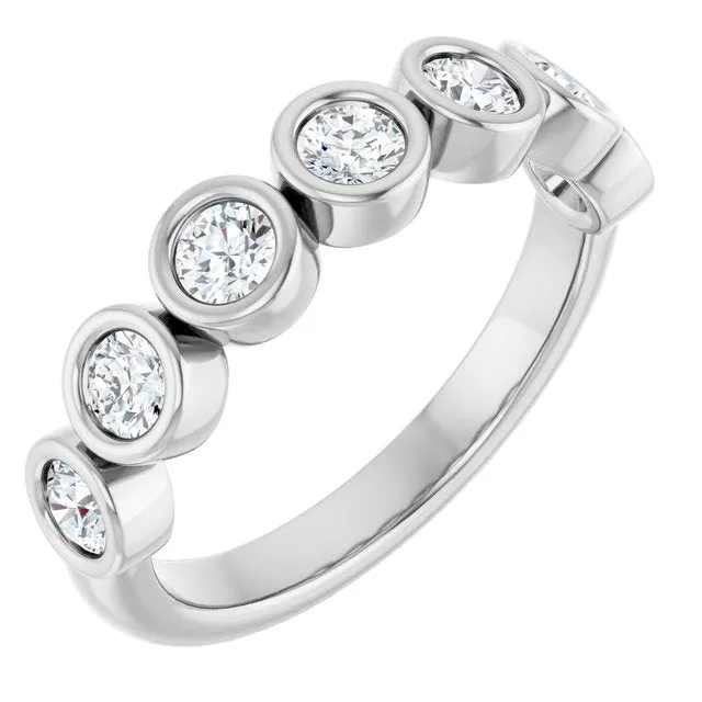 Luna Diamond Bezel Band - Extra Chunky - 2/3 Carat (3mm)
