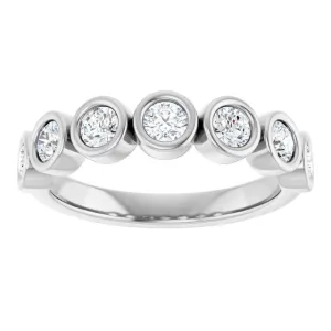 Luna Diamond Bezel Band - Extra Chunky - 2/3 Carat (3mm)