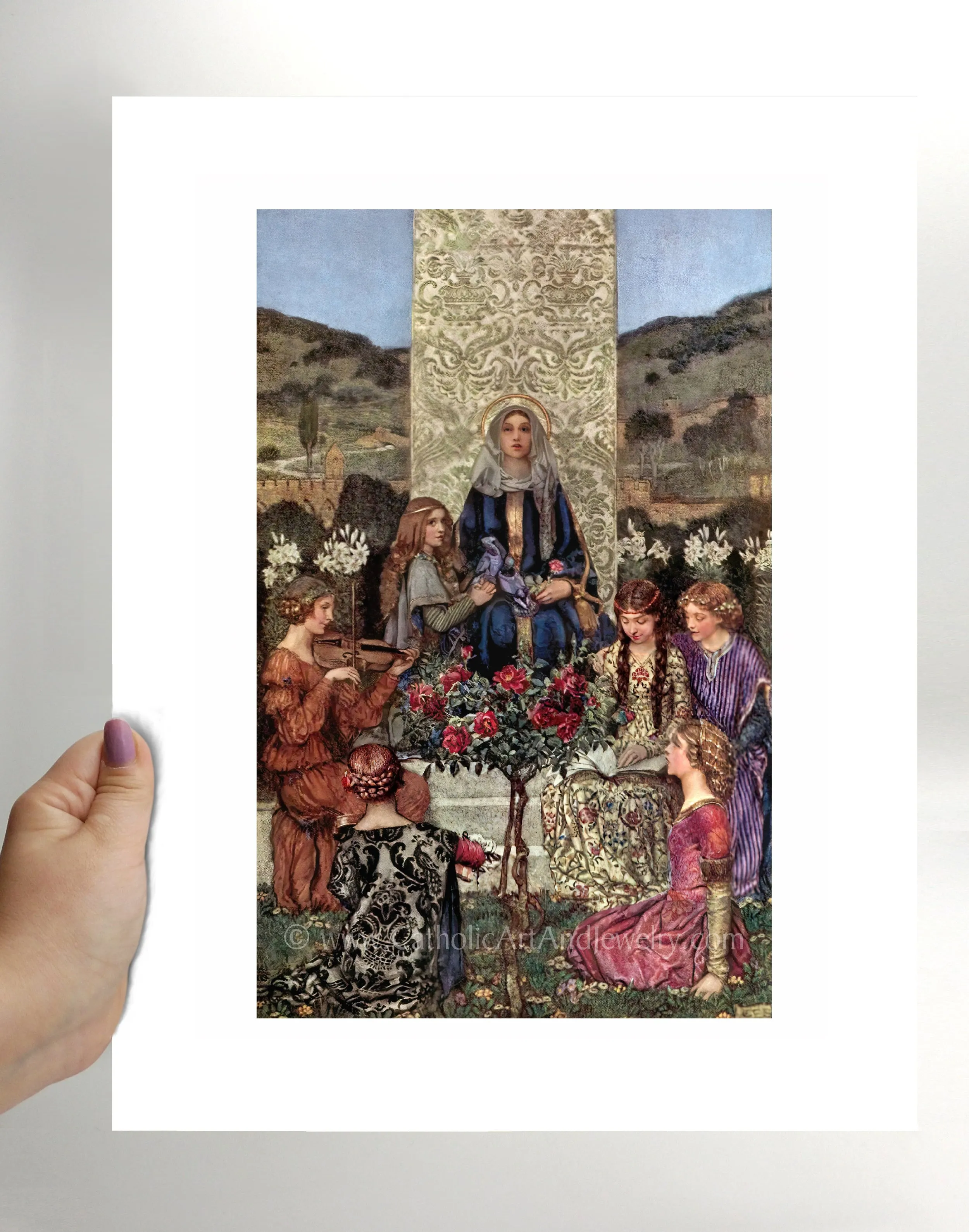 Magnificat – 4 sizes – by Eleanor Fortescue-Brickdale