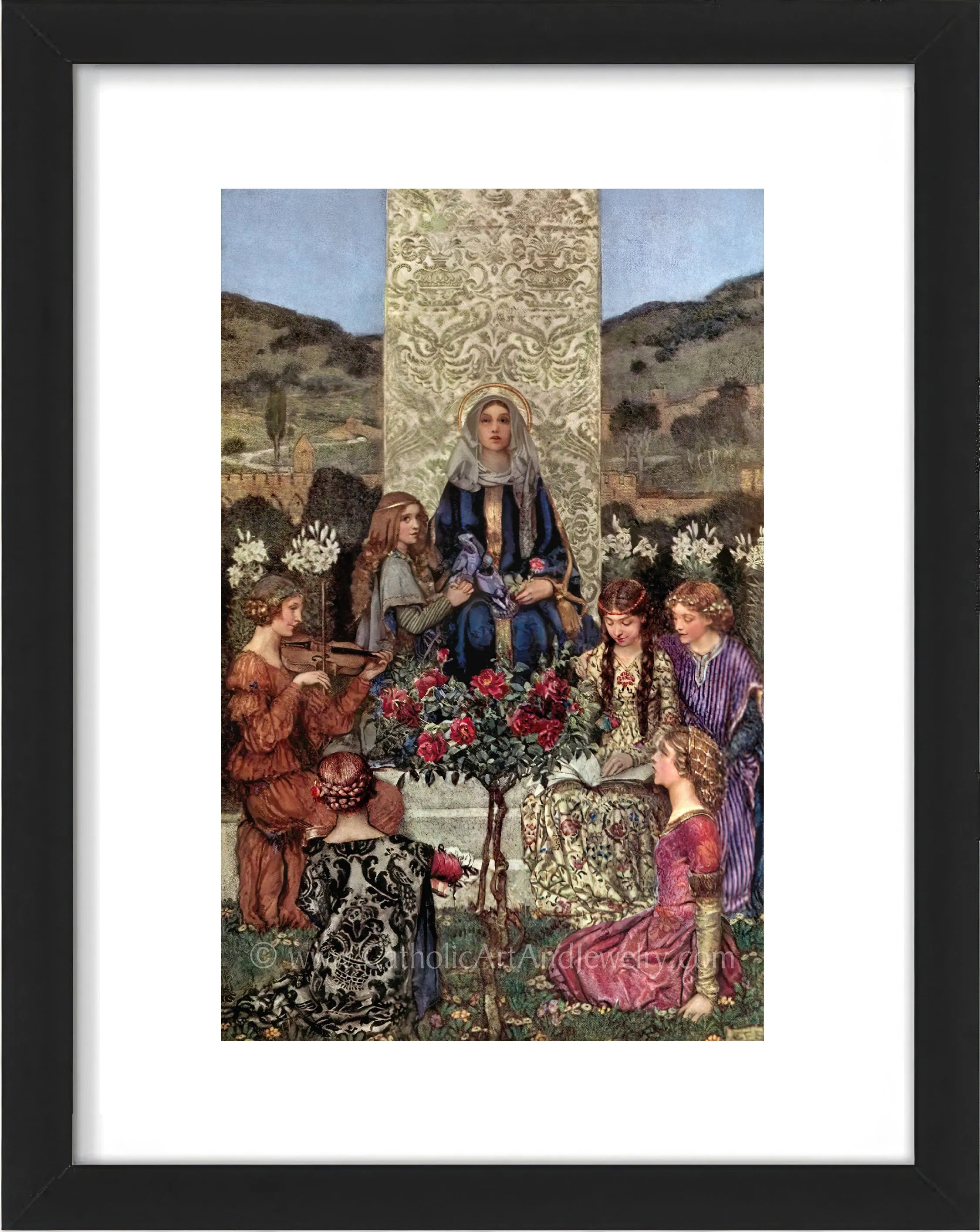 Magnificat – 4 sizes – by Eleanor Fortescue-Brickdale
