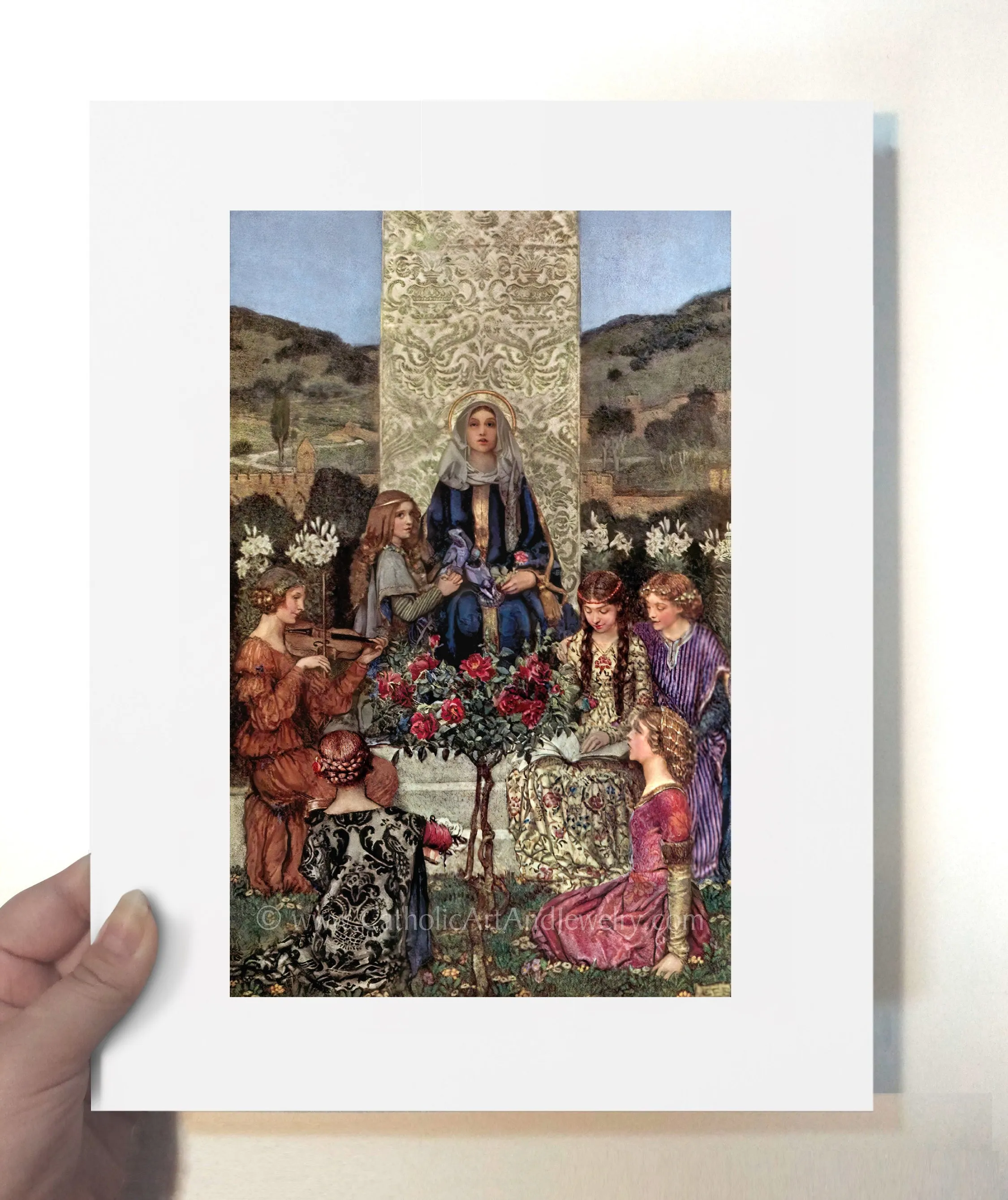 Magnificat – 4 sizes – by Eleanor Fortescue-Brickdale