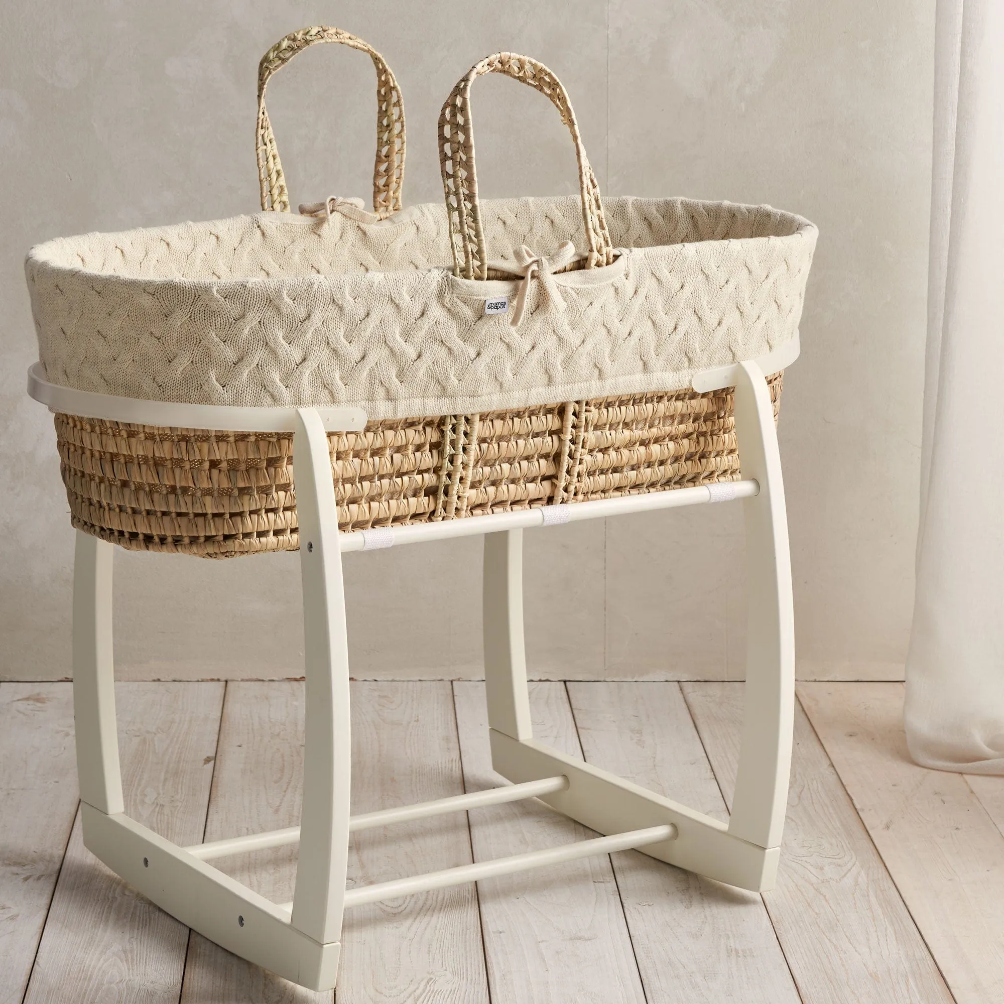 Mamas & Papas Welcome to the World Moses Basket in Duckling
