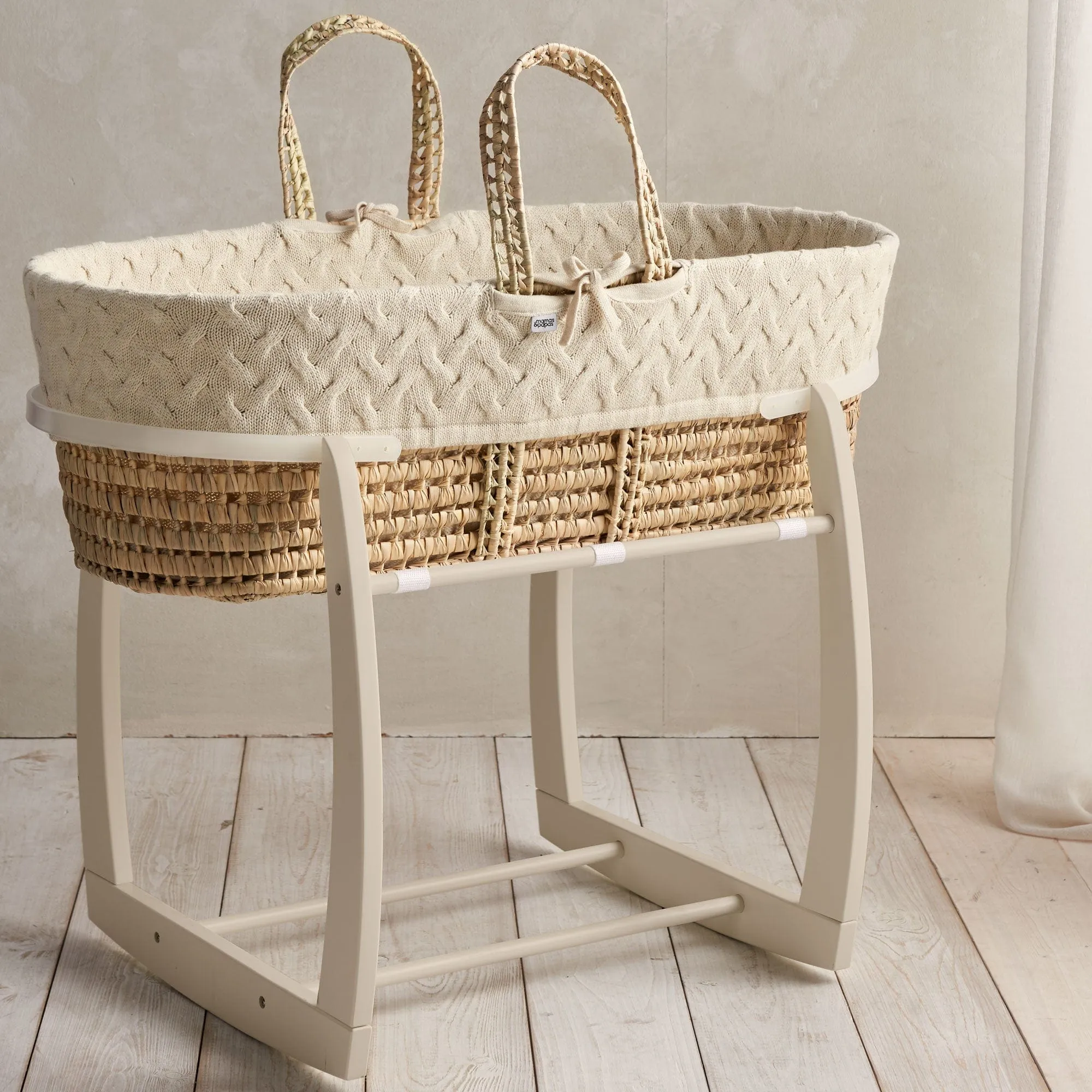 Mamas & Papas Welcome to the World Moses Basket in Duckling