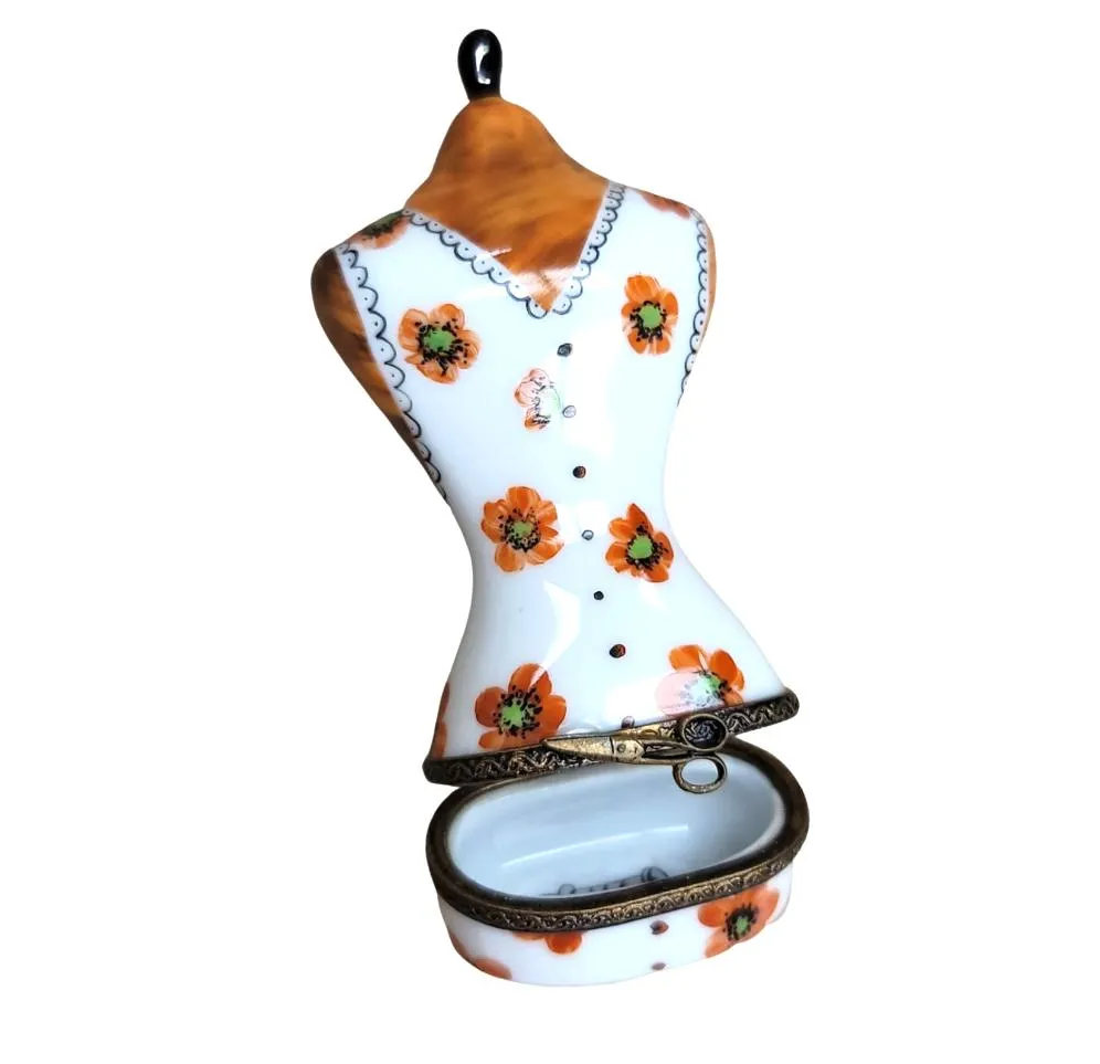 Mannequin Orange Clothing Dress Form