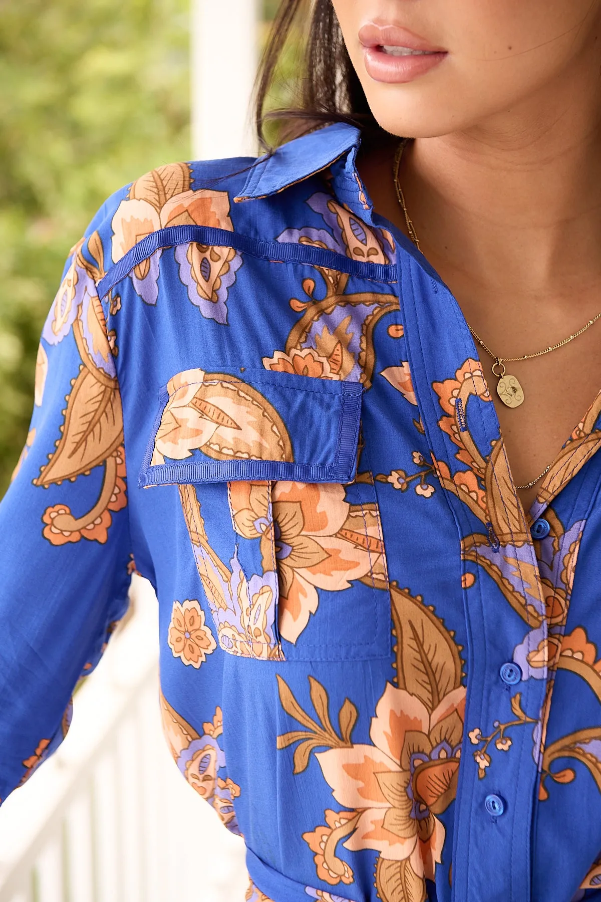 Maribella Print Beverly Shirt