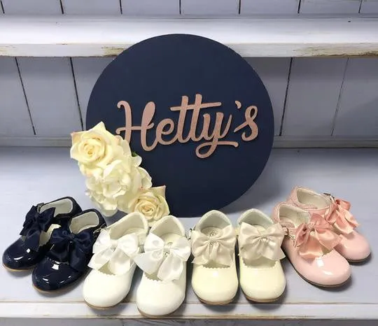 Mary Jane Bow Shoes - Kristy
