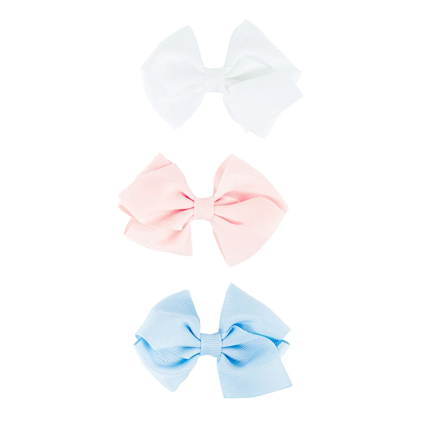 Medium Grosgrain Bow Trio
