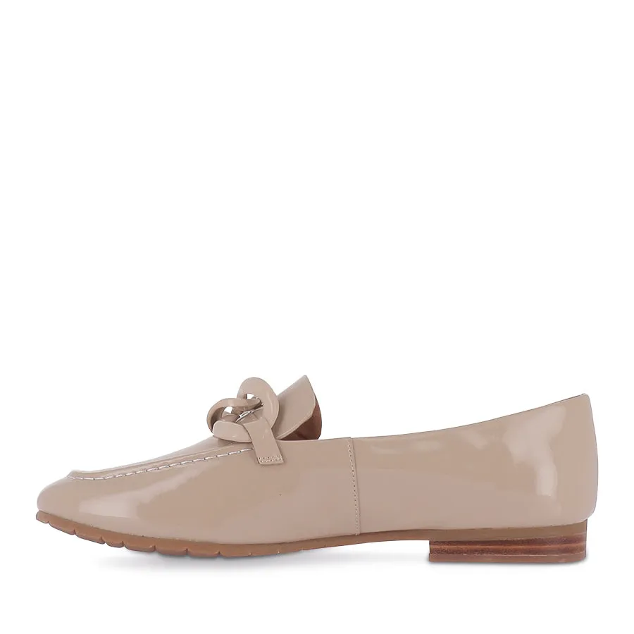 MELINEY - CAFE PATENT LEATHER