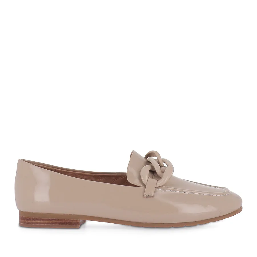 MELINEY - CAFE PATENT LEATHER