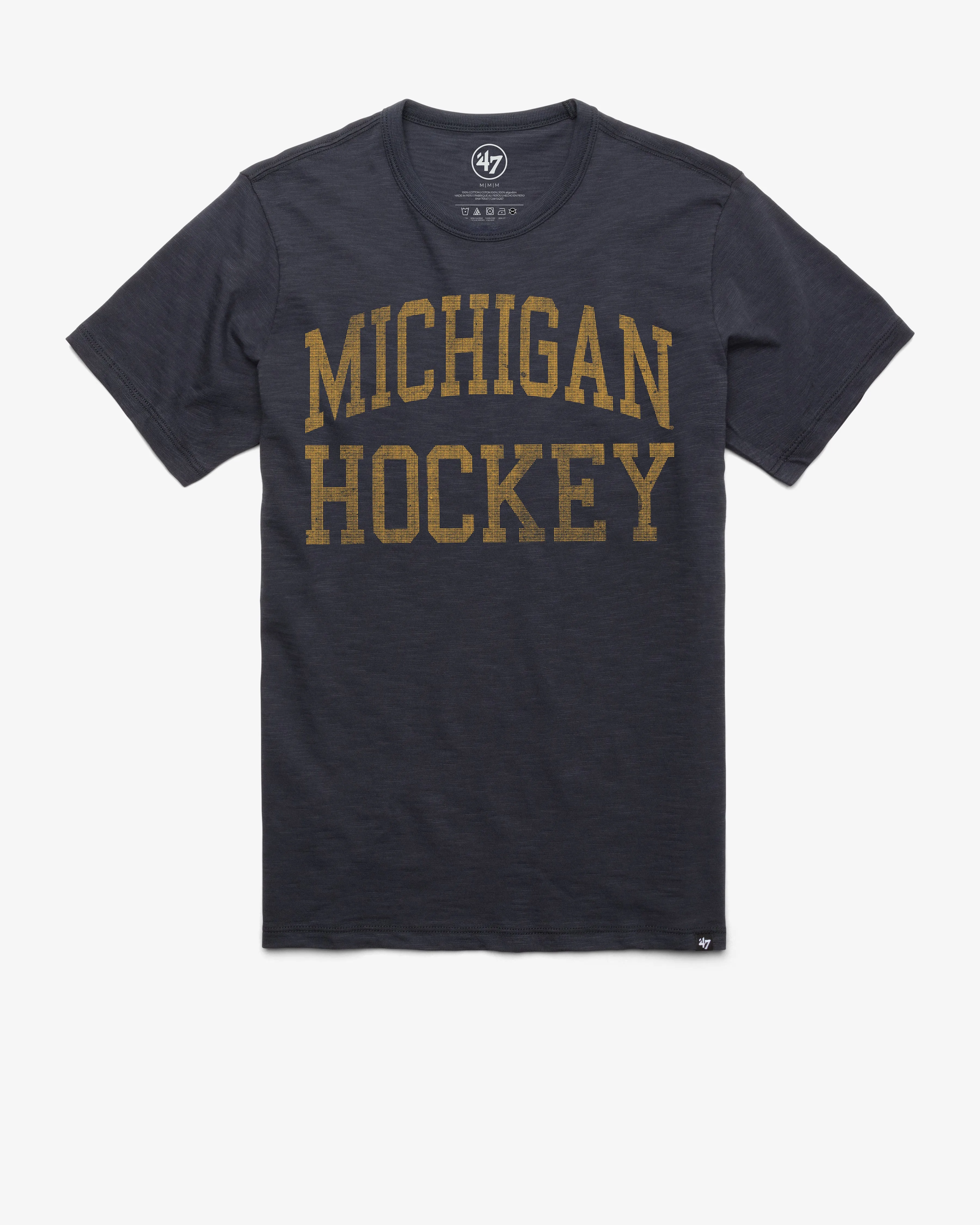 MICHIGAN WOLVERINES CLASSIC BLOCK '47 SCRUM TEE