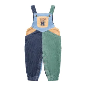 Midnight Colour Block Overalls
