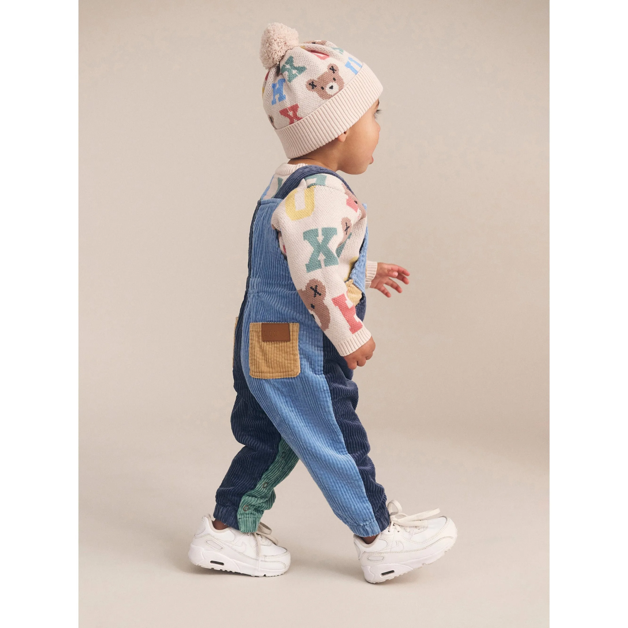 Midnight Colour Block Overalls