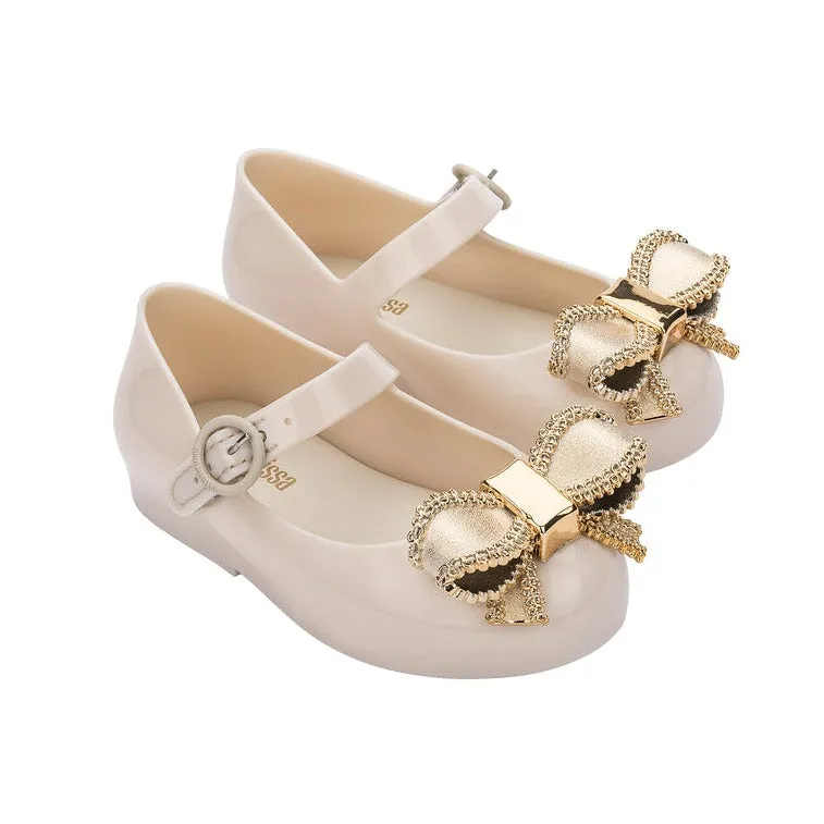 Mini Melissa Mini Sweet Love IV BB - Ivory / Gold