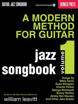 MODERN METHOD GUITAR JAZZ SONGBOOK BK/OLA