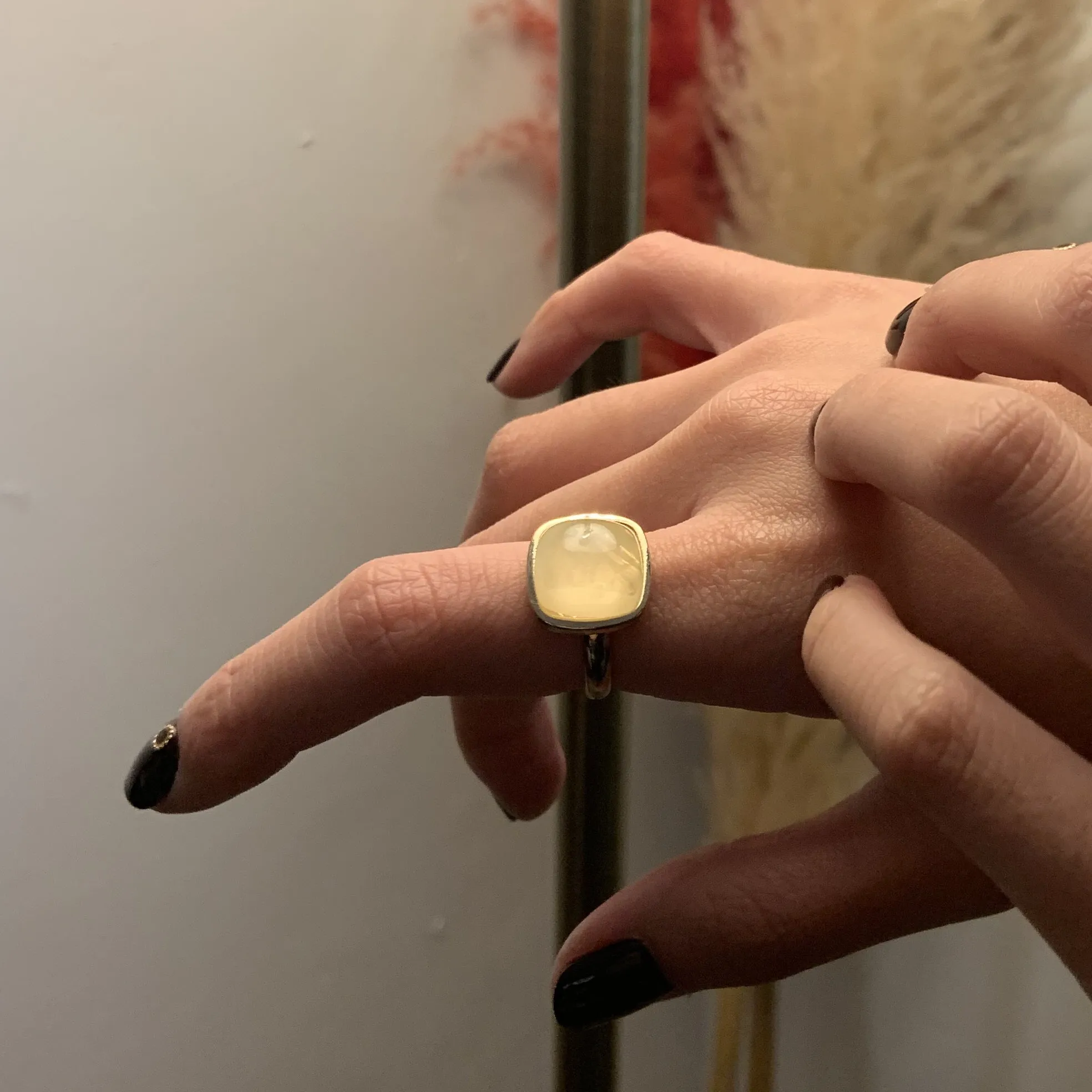 Moon Gemstone Ring