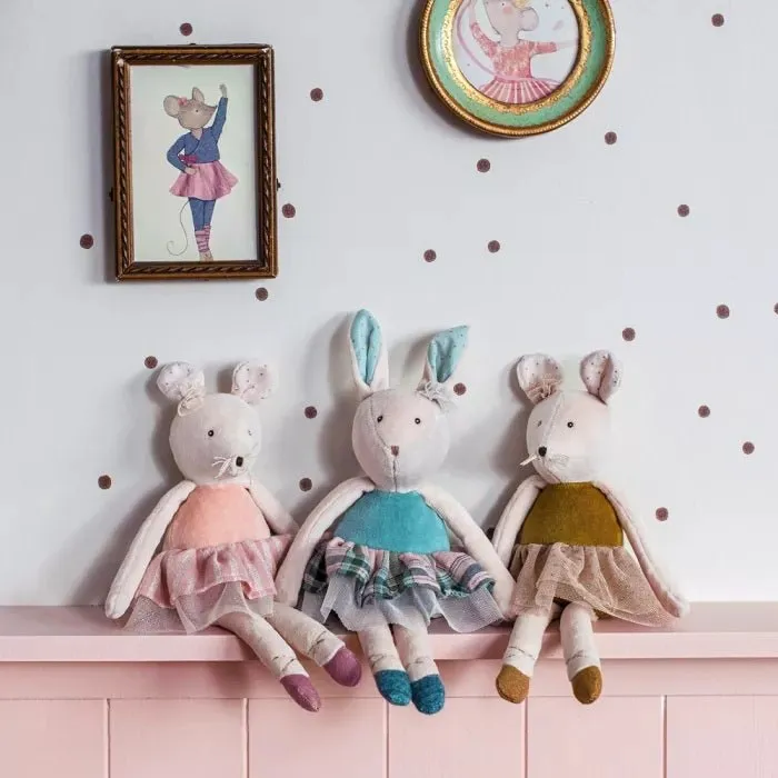 Moulin Roty Petite Ecole De Danse - Golden Mouse Doll