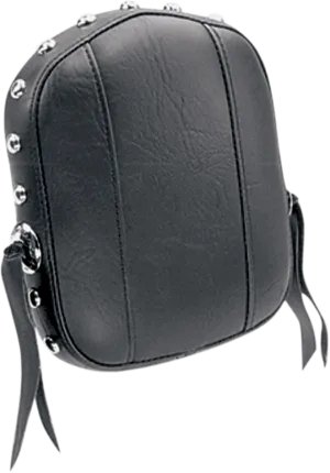 Mustang 75312 Sissy Bar Pad - Studded with Conchos - 9in. Tall - 7.5in. Wide