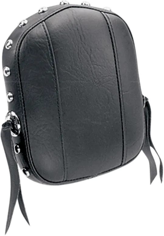 Mustang 75312 Sissy Bar Pad - Studded with Conchos - 9in. Tall - 7.5in. Wide