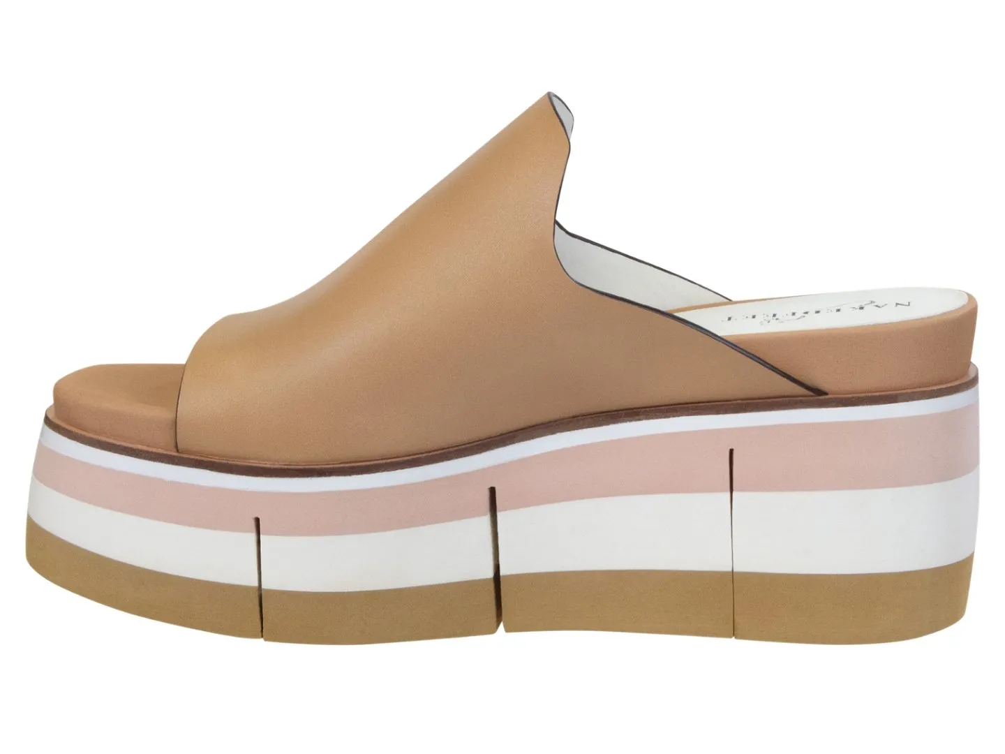 Naked Feet: Flow in ECRU Platform Sandals