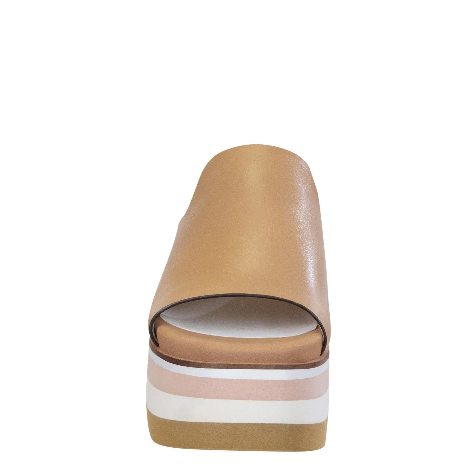 Naked Feet: Flow in ECRU Platform Sandals