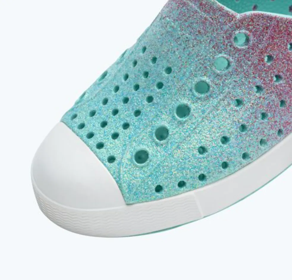 Native Jefferson Bling Kids Shoes Hollywood Hydrangea