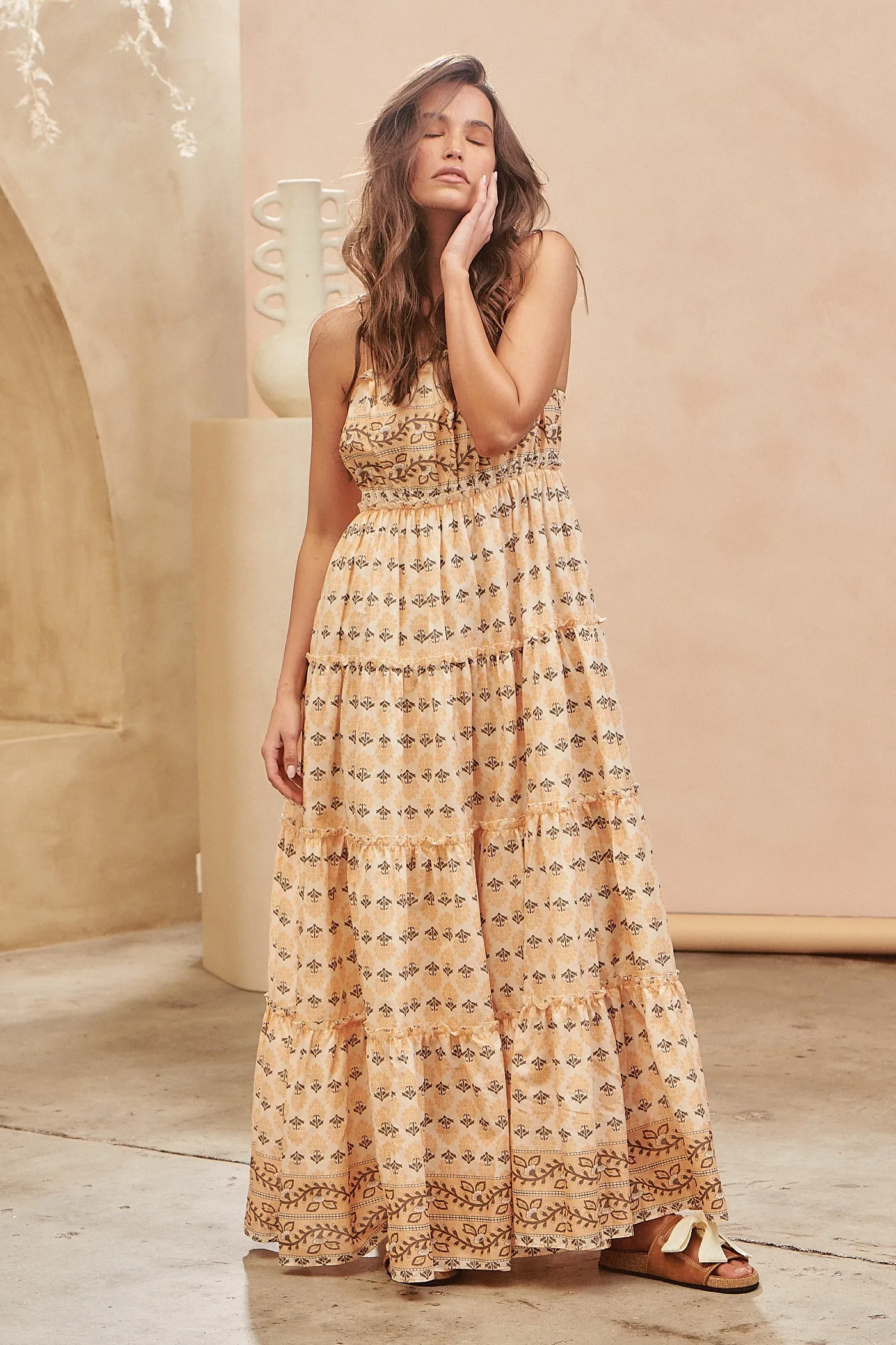 Nectar Print Peppa Maxi Dress