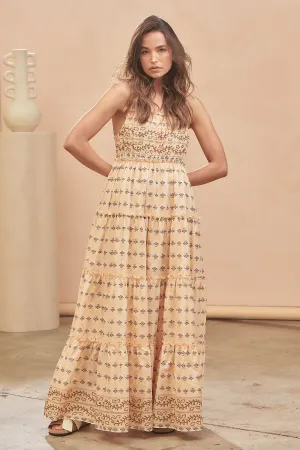 Nectar Print Peppa Maxi Dress
