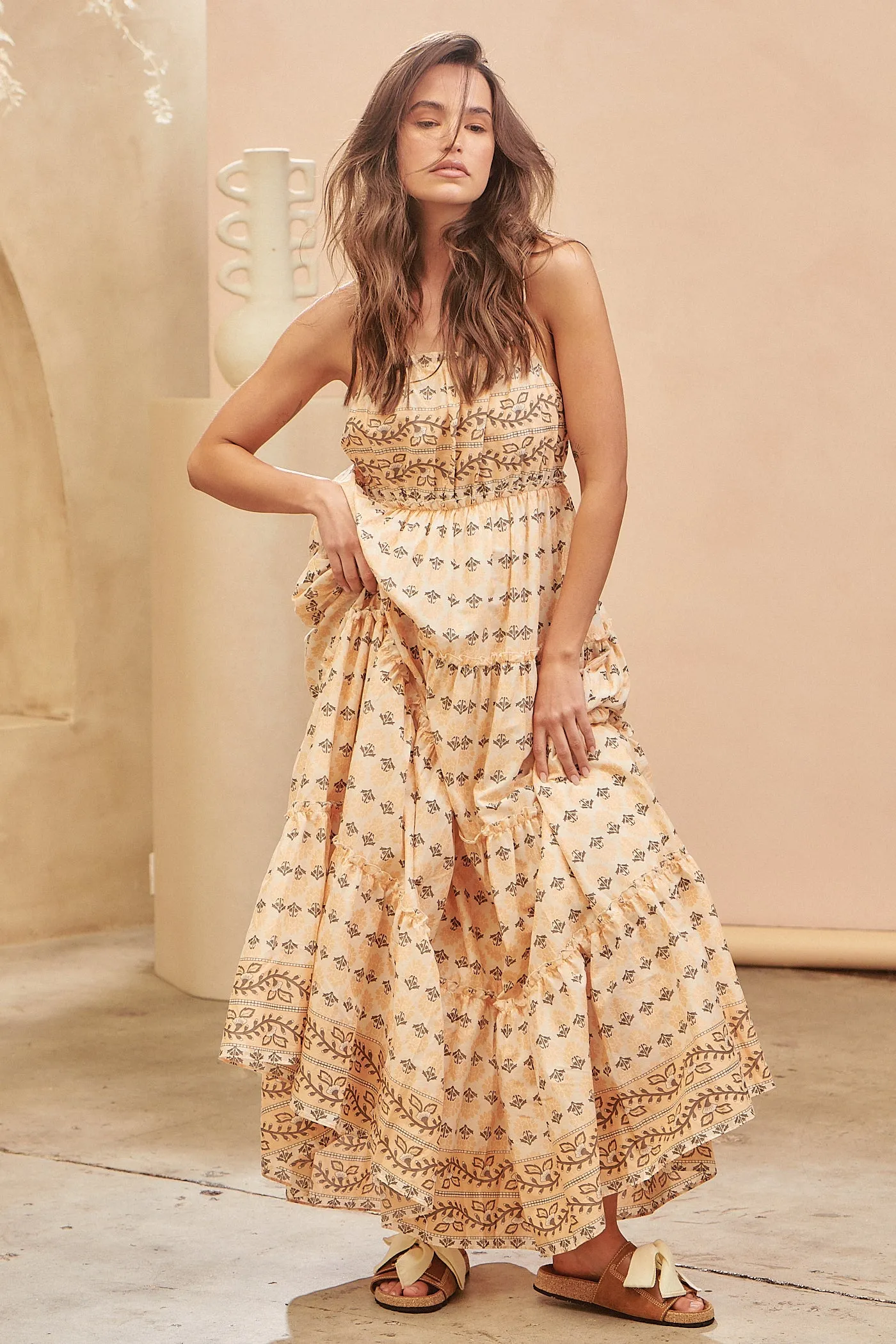 Nectar Print Peppa Maxi Dress