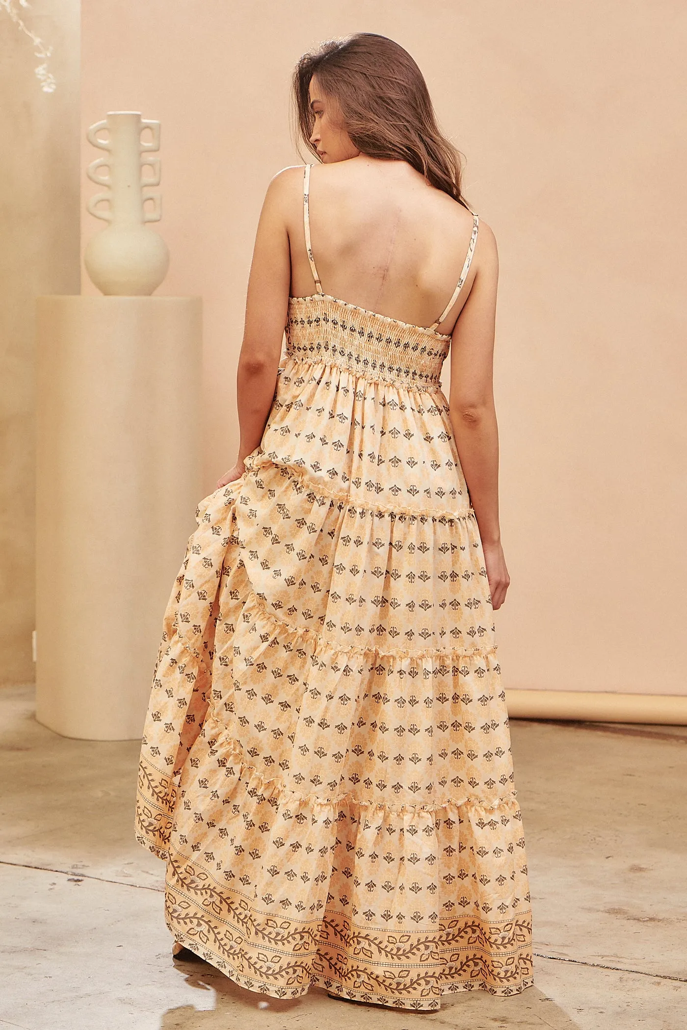 Nectar Print Peppa Maxi Dress