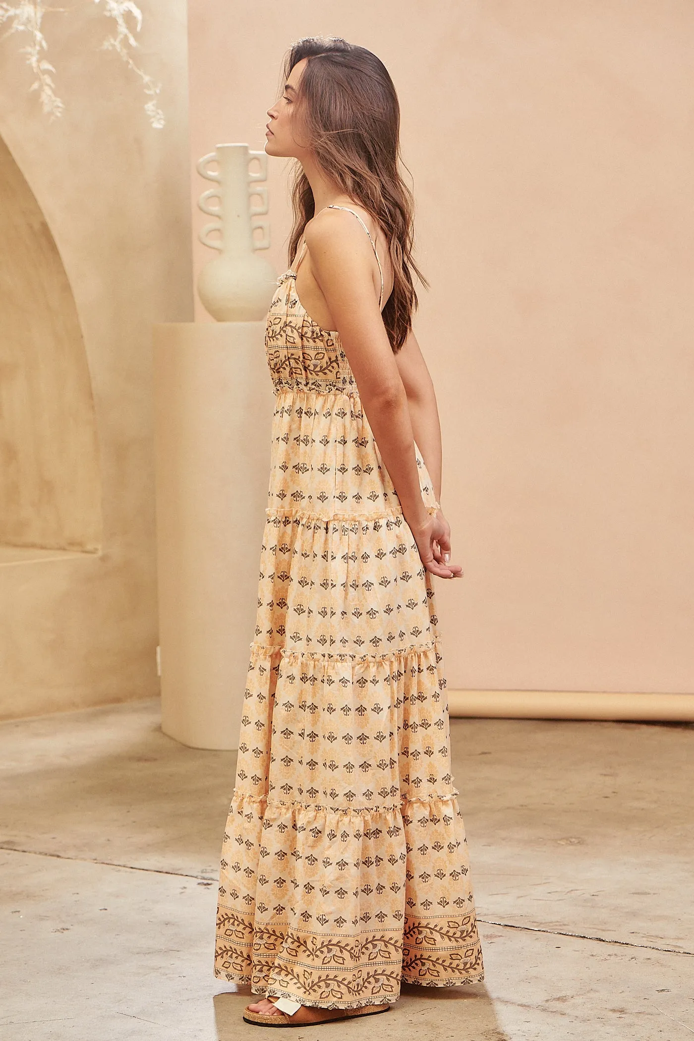 Nectar Print Peppa Maxi Dress