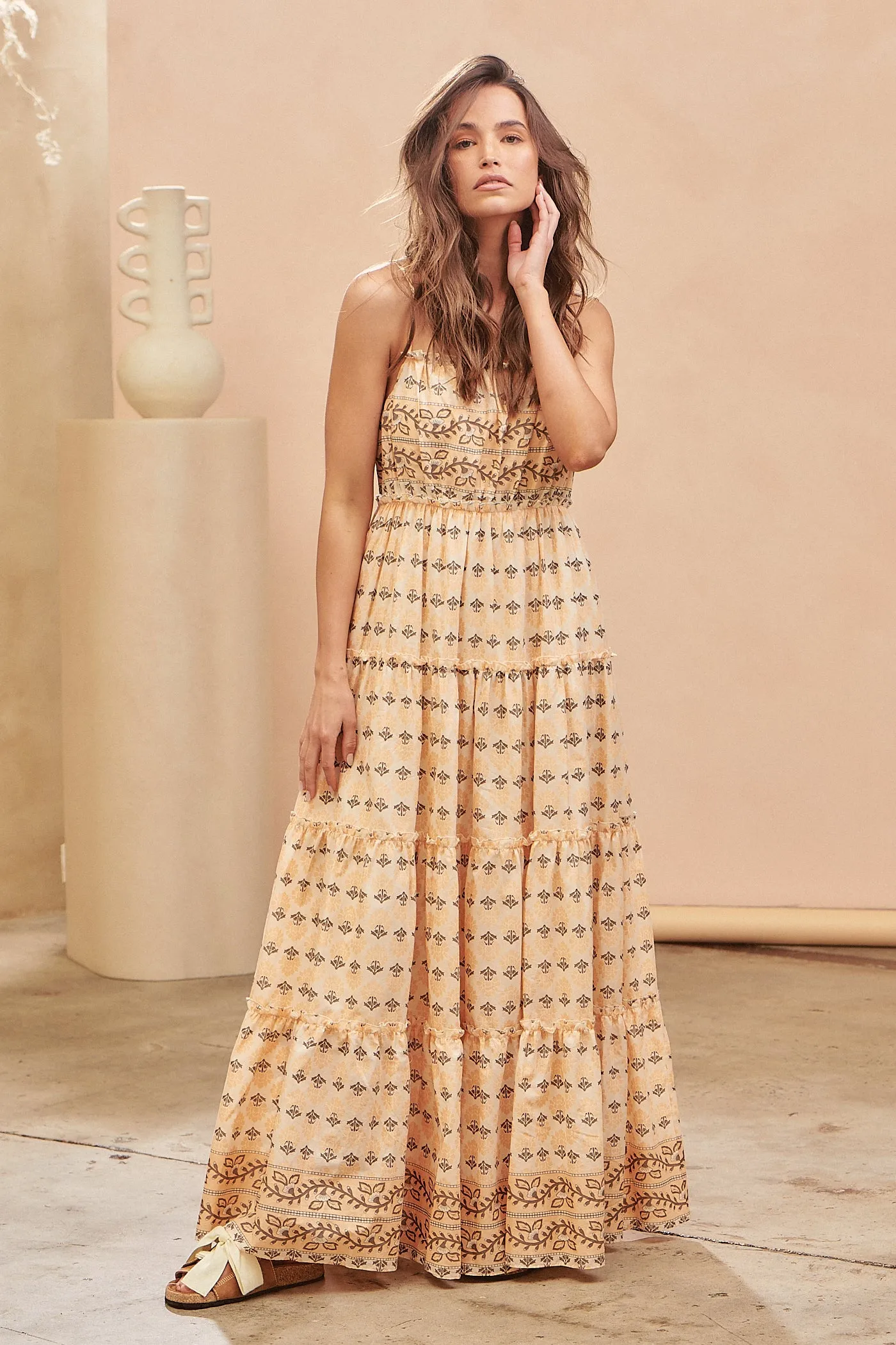 Nectar Print Peppa Maxi Dress