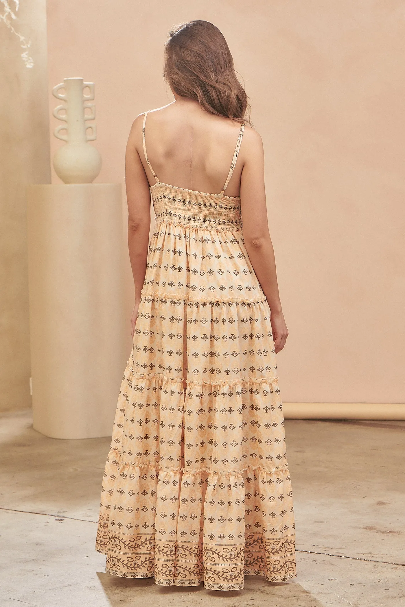 Nectar Print Peppa Maxi Dress