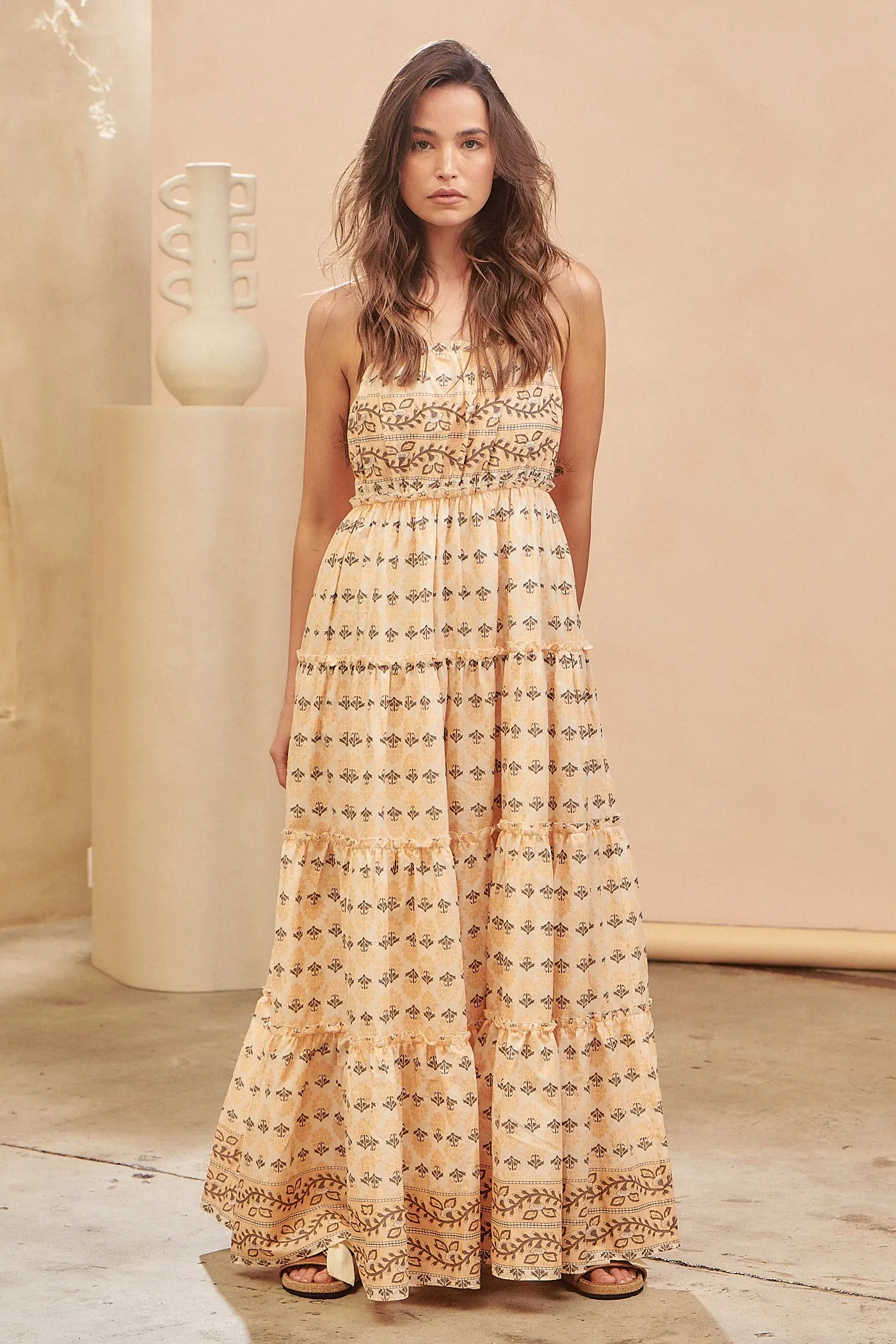 Nectar Print Peppa Maxi Dress