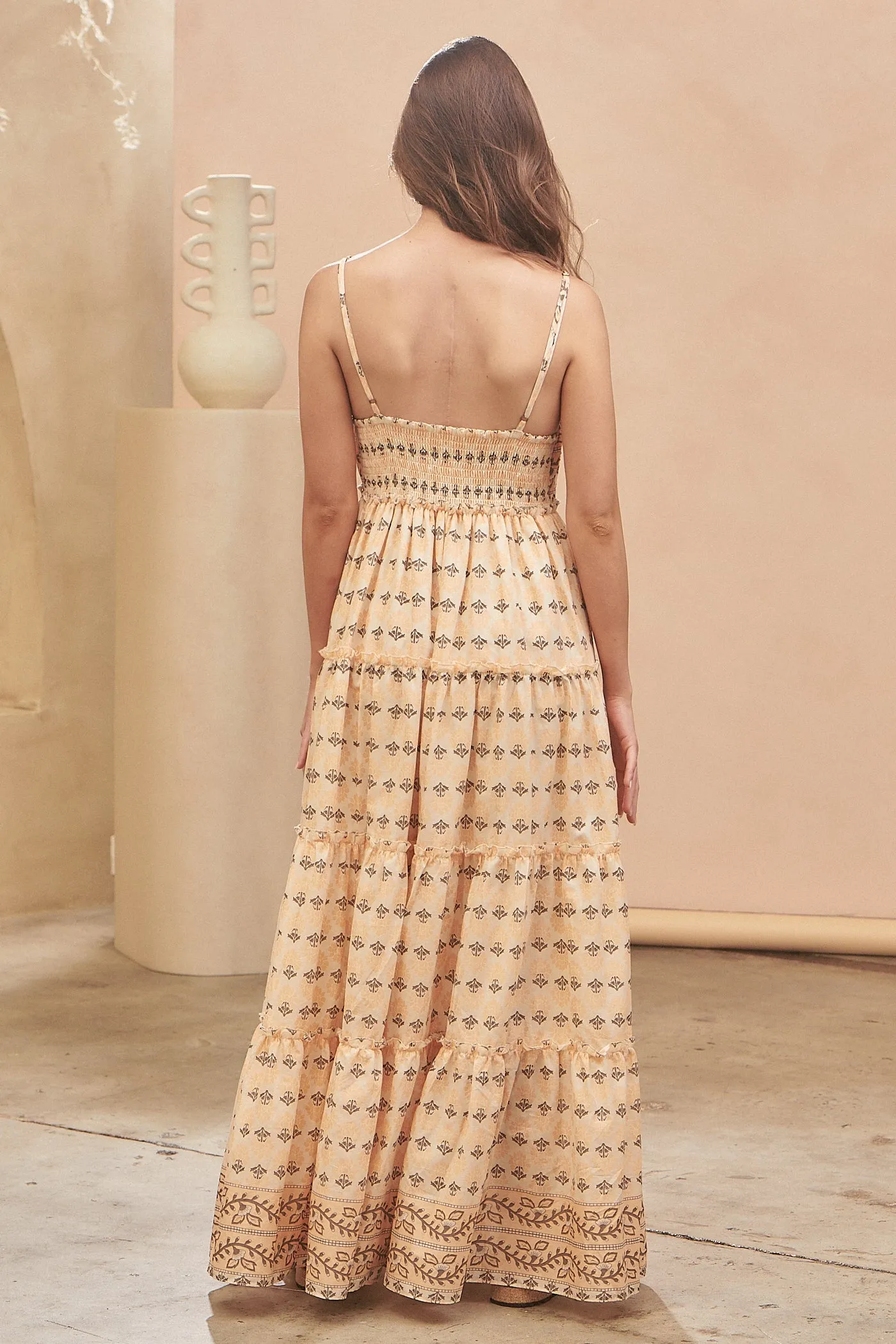Nectar Print Peppa Maxi Dress