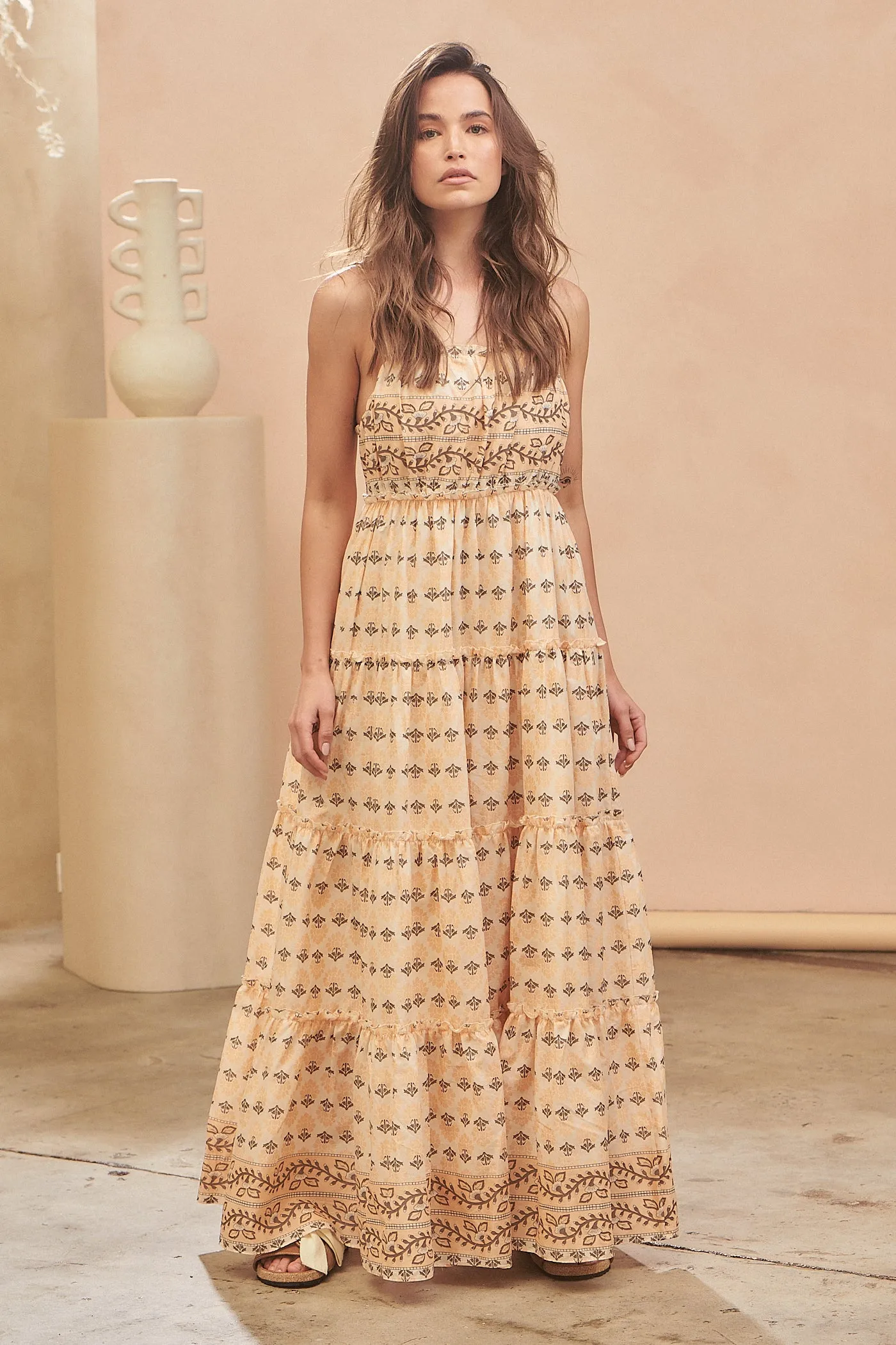 Nectar Print Peppa Maxi Dress