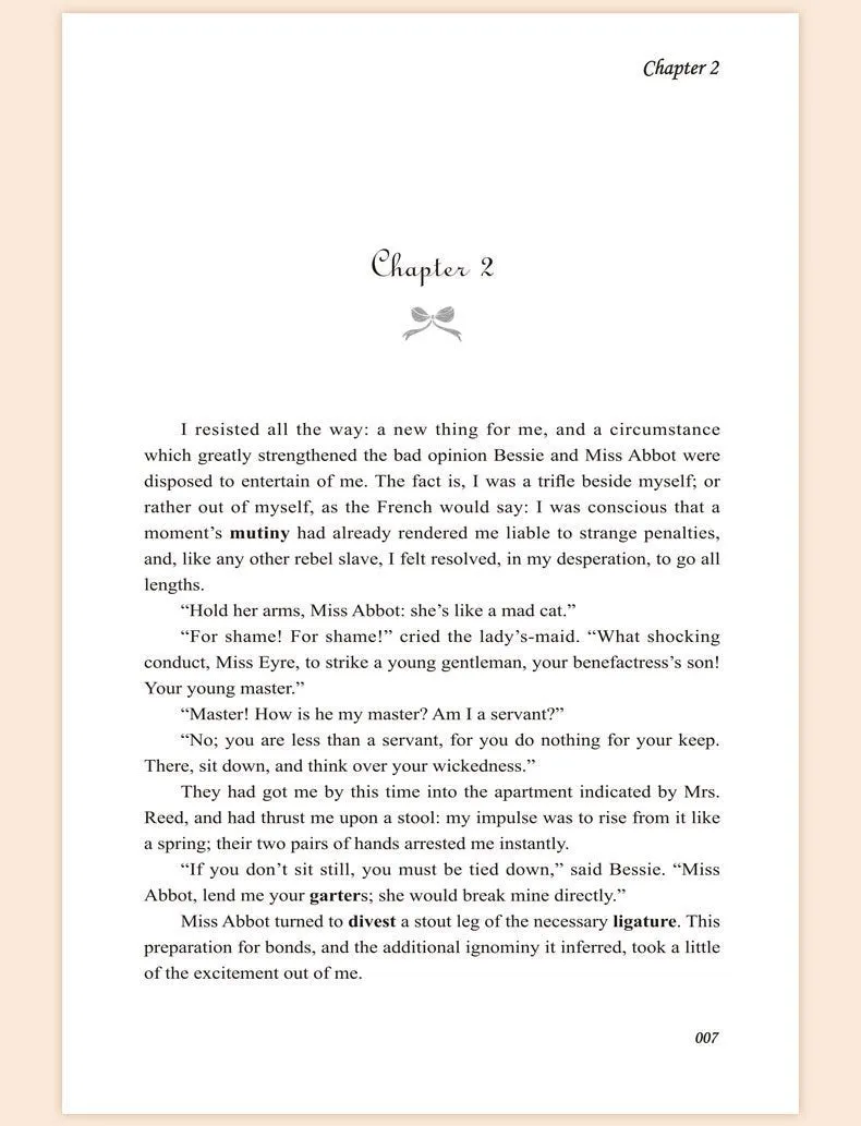 New Arrival Pride and Prejudice Jane Eyre English book for adult student